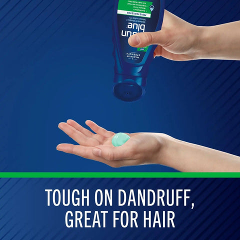 Selsun Blue Moisturizing Antidandruff Shampoo, 11 fl. oz. | Maximum strength scalp treatment with 1% selenium sulfide, helps prevent scalp itching and flaking